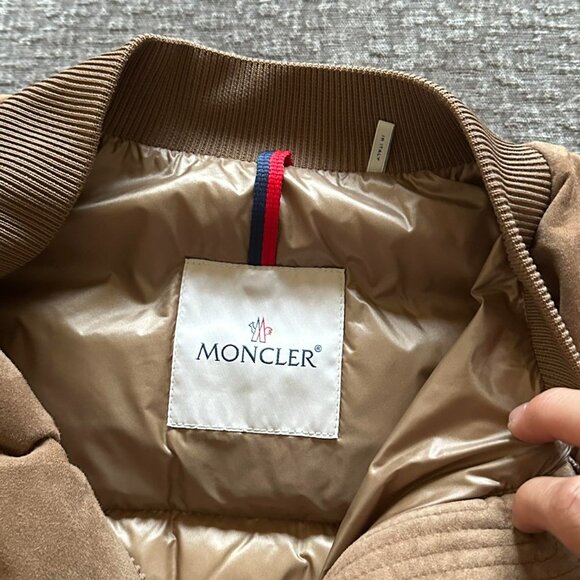 Moncler Women's Tan and Brown Jacket - Picture 4 of 4
